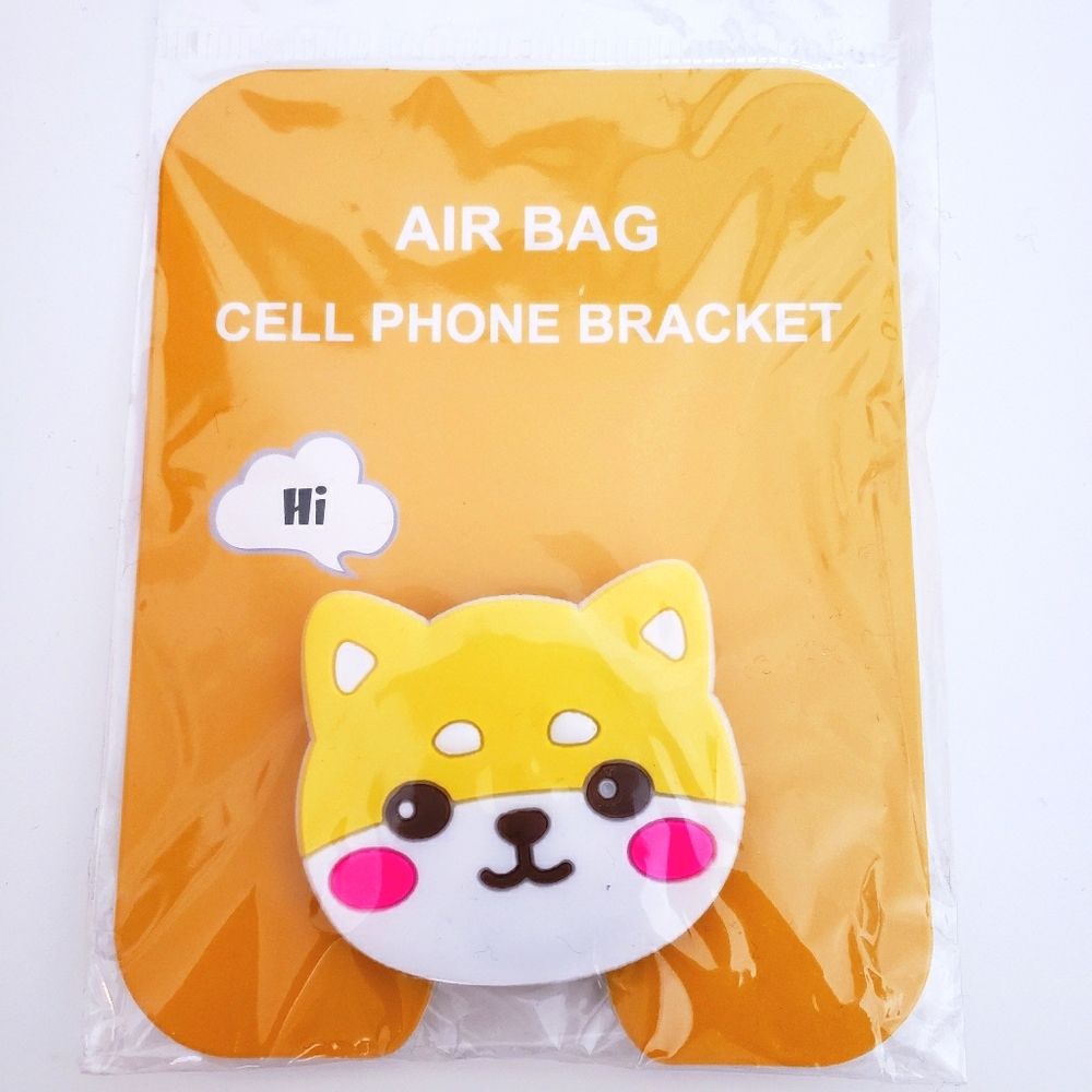 Shiba puppy phone grip | bracket